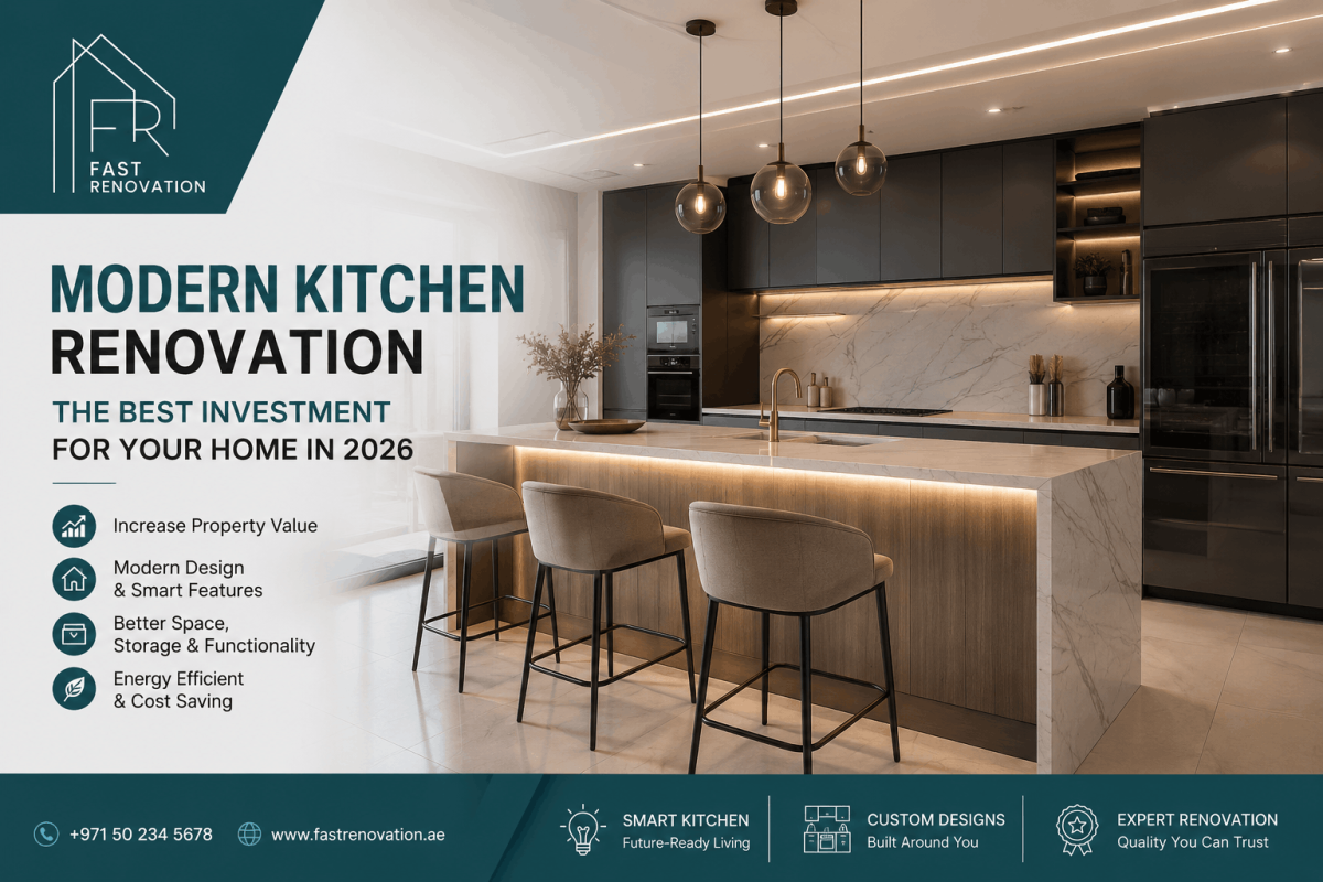 Modern Kitchen Renovation Is the Best Investment for Your Home in 2026